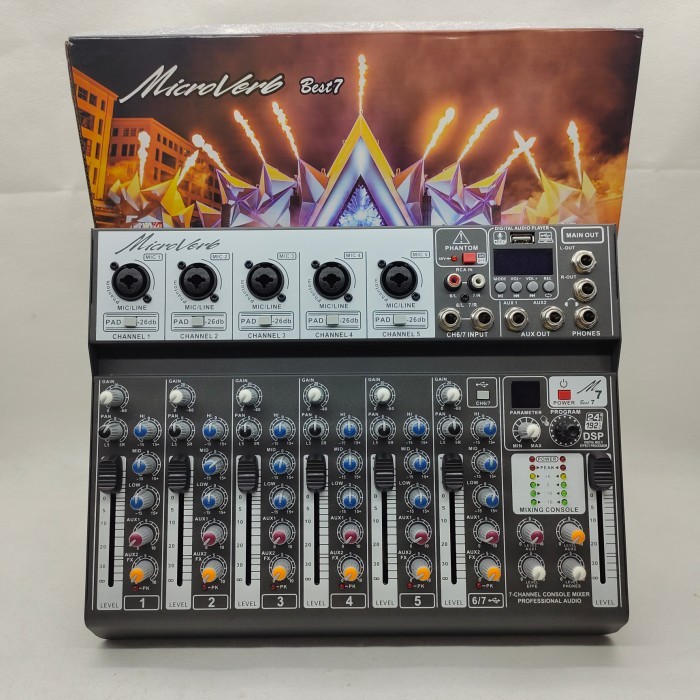 mixer audio alesis best 7 murah bagus bisa bluethooth