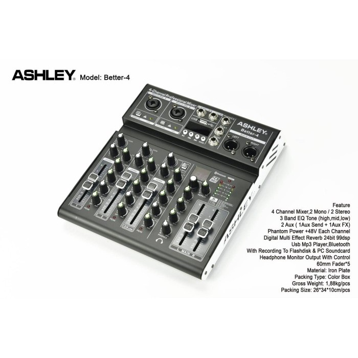 MIXER ASHLEY BETTER4 BETTER 4 ORIGINAL
