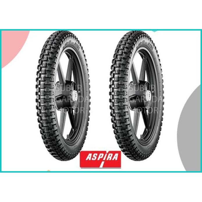 BAN TRAIL SEPASANG MEGA PRO VIXION VERZA TUBETYPE 275 300 17 ASPIRA 8J