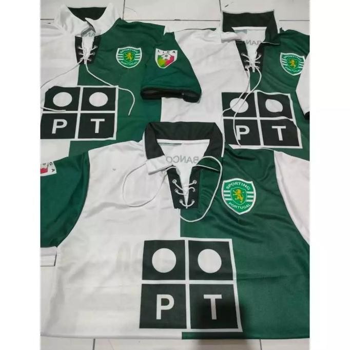 NEW PRODUK JERSEY RETRO SPORTING LISBON 2002/03 