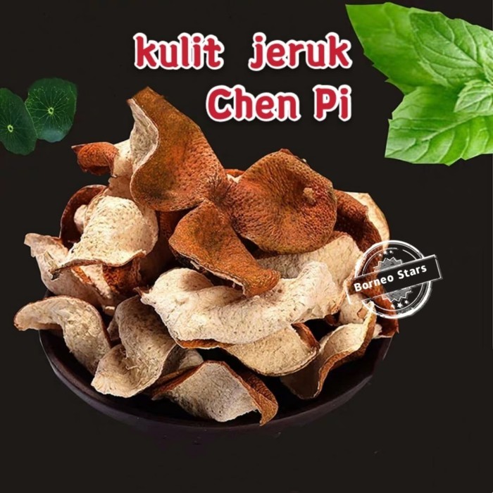 

Ready Kulit Jeruk Kering/ Lao Chen Pi 50Gram/ Masak/Tea