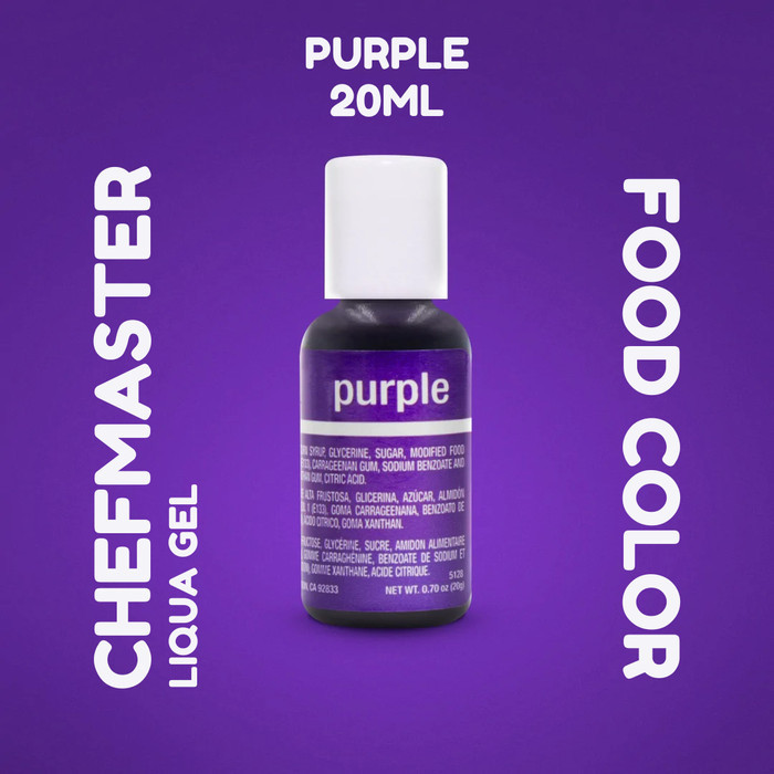 

Chefmaster LiquaGel Purple 20gr
