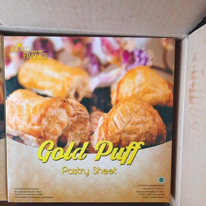 

Puff Pastry Gold France Gold Puff