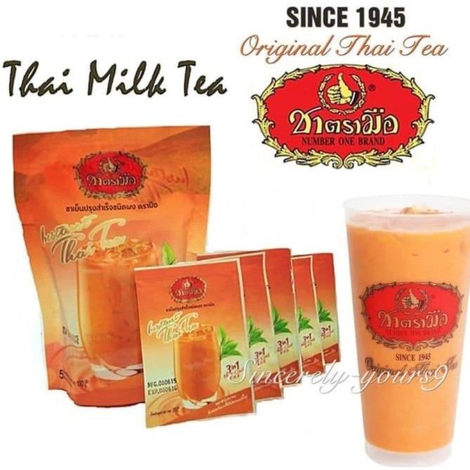 

BIG SALE CHA TRA MUE THAI MILK TEA !!!!!