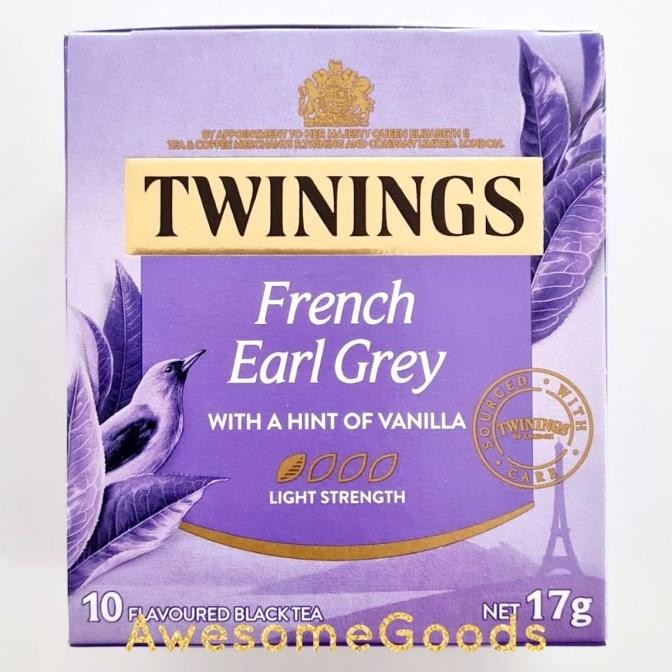 

TERBARU TWININGS FRENCH EARL GREY 10 TEA BAGS !!!!!