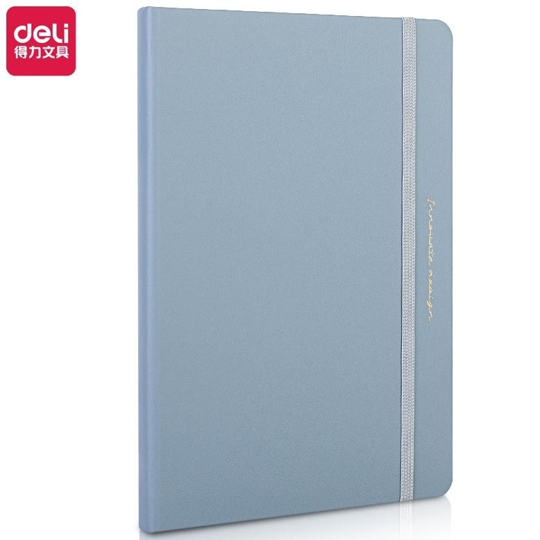 

fg-7 Deli Leather Cover Notebook / Buku Catatan Cover Kulit A5 96 Lembar Warna Pastel 22295 Terlaris