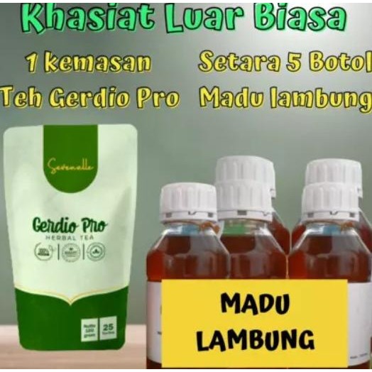 

READY STOCK GERDIO PRO TEH ORIGINAL 100% TEH ASAM LAMBUNG - ORIGINAL 100% BPOM TEH !!!!!