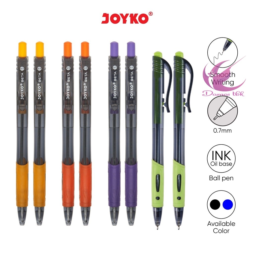 

Ball Pen Pulpen Pena Joyko BP-207 Beta 0.7 mm