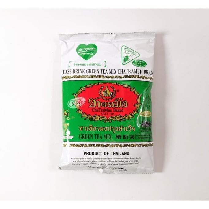 

READY STOCK CHA TRA MUE NO. 1 THAI GREEN TEA NOMER 1 200G !!!!!