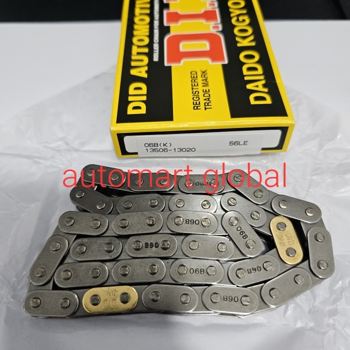 rantai timing keteng kijang 4k 5k 7k merk did asli japan - rantai set