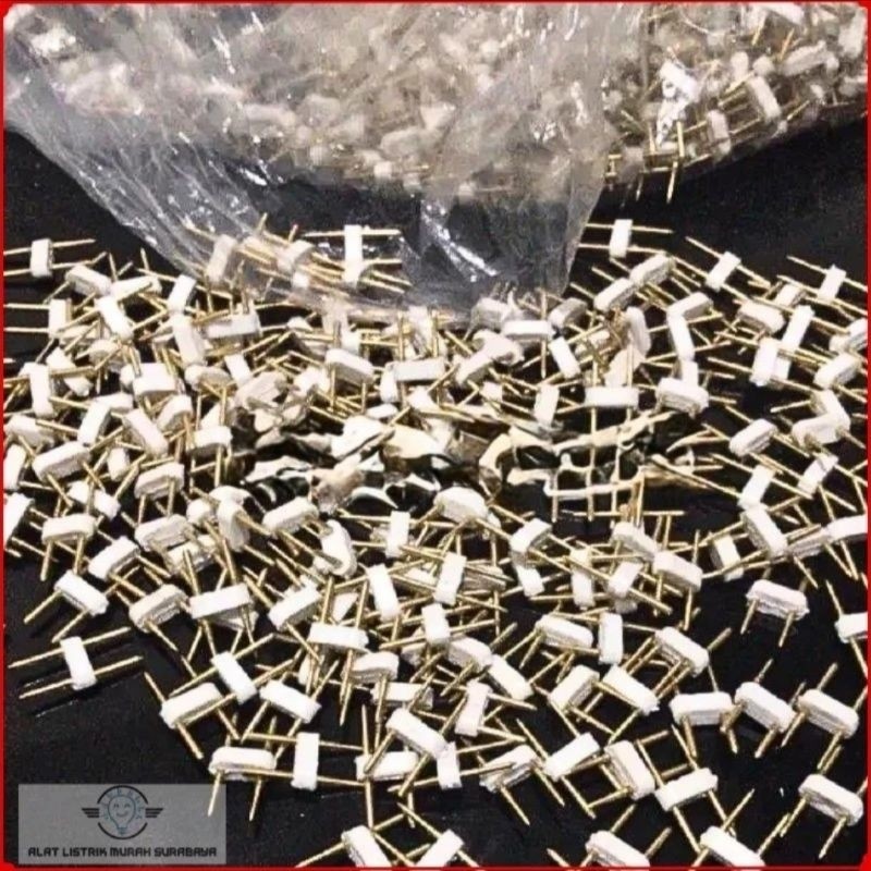 jarum soket led strip/jarum sambungan soket lampu led selang strip