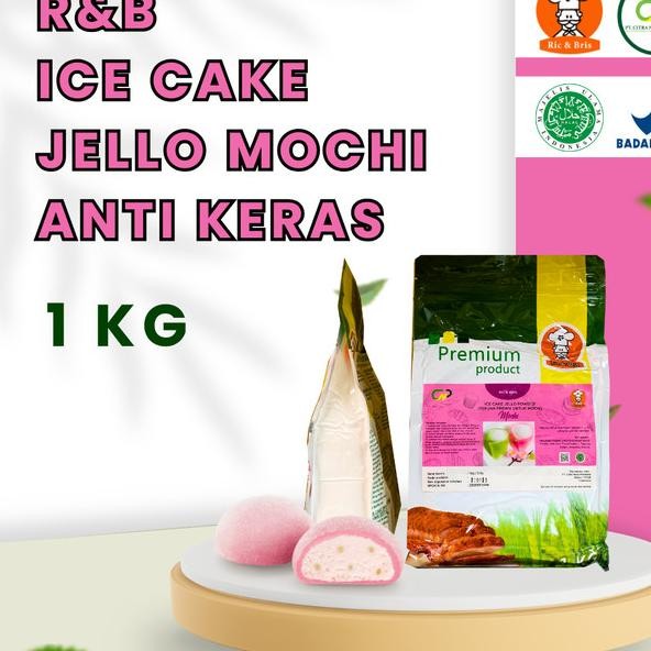 

R&B Ice Cake Jello Prex Mochi Anti Keras / Tepung Silky Mochi X