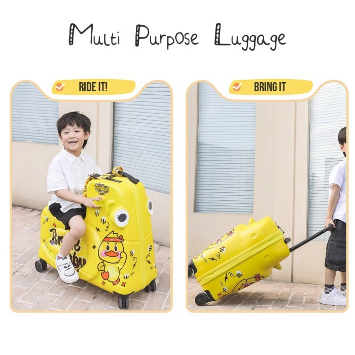 Roang Koper Tunggang/Koper Duduk Anak/Koper Kter Anak - R029