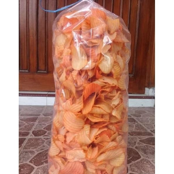 

CHUBA KRIPIK SINGKONG BALADO / KERIPIK CHUBA / SNACK KILOAN /