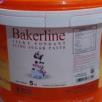 

Bakerline Silky Fondant White 1Kg Khusus Grab Dan Gojek