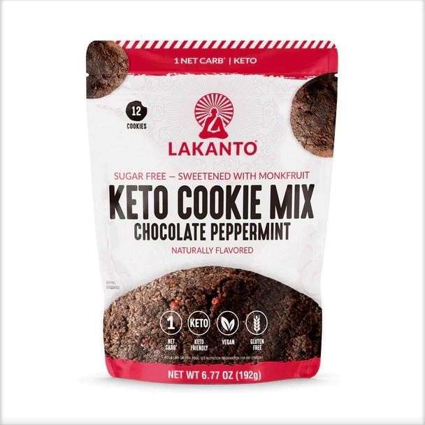 

LAKANTO COOKIE MIX CHOCOLATE PEPPERMINT - FROM USA Kualitas Terbaik