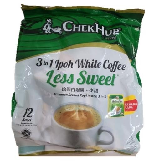 

Chek Hup Less Sweet 3In1 Ipoh White Coffee Chekhup Instant 12 Sachet