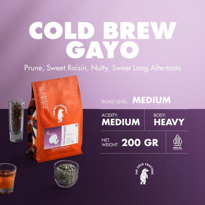 

Cold Brew Aceh Gayo Arabica Coffee Arabika Biji Kopi Bubuk
