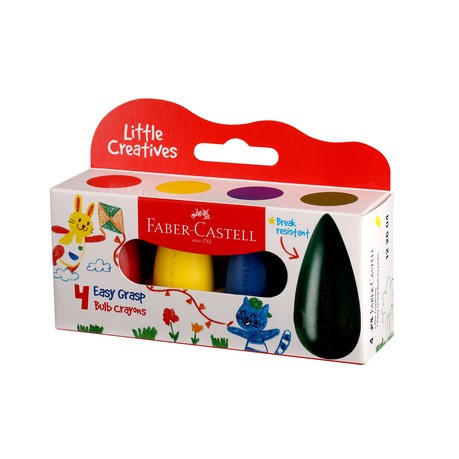 

Gramedia Cirebon - Faber-Castell Easy Grasp Bulb Crayons 122604