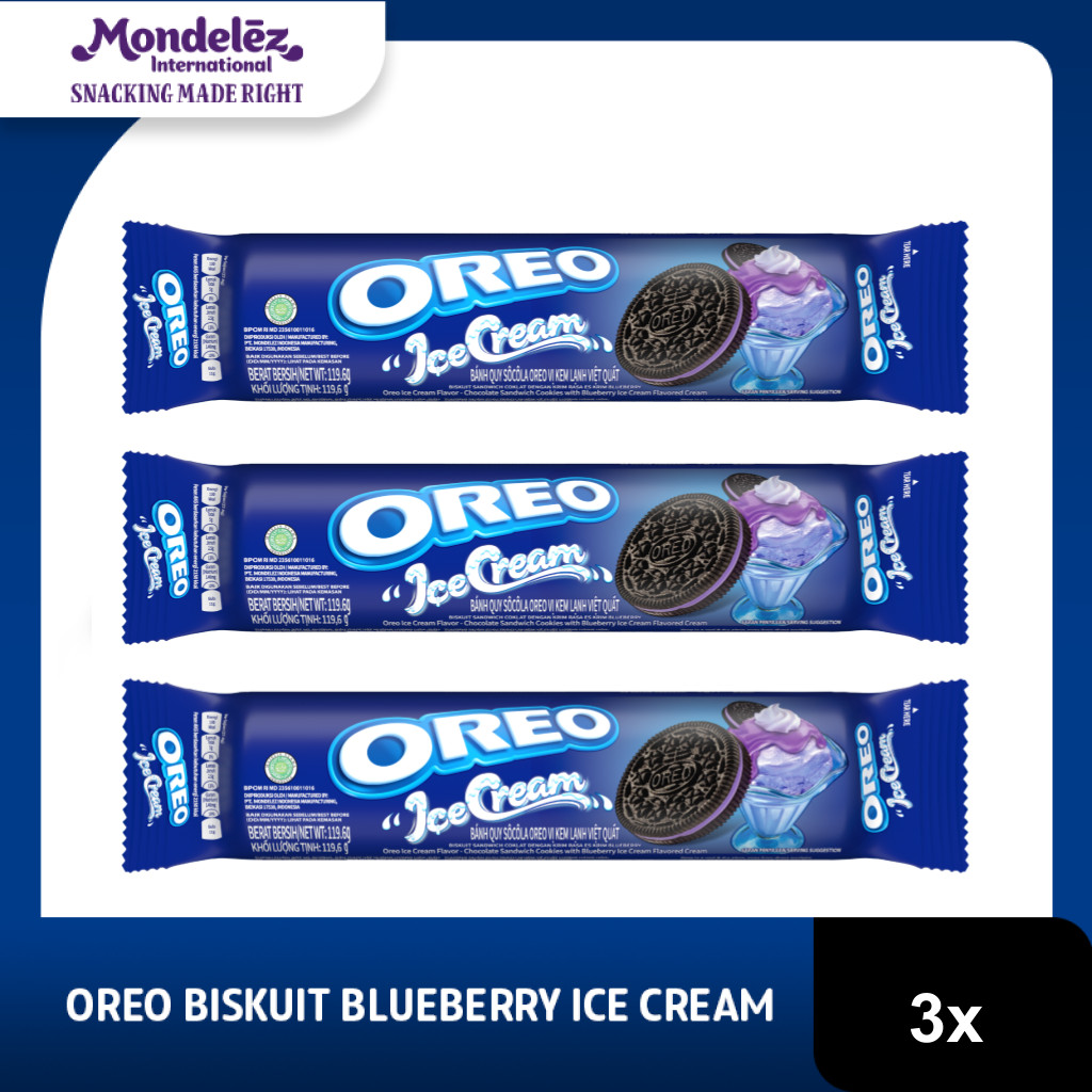 

OREO BERRY ICE CREAM 119.6G x 3