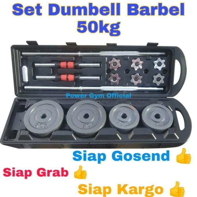 Dumbell Set 50Kg Termurah 