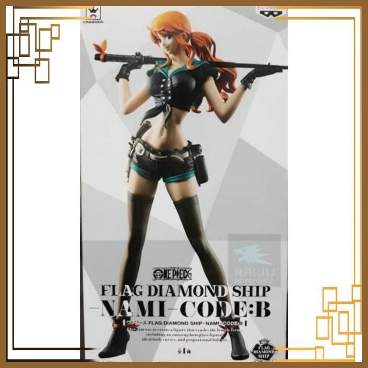 [RHB] Flag Diamond Ship " One Piece " Nami Code:B