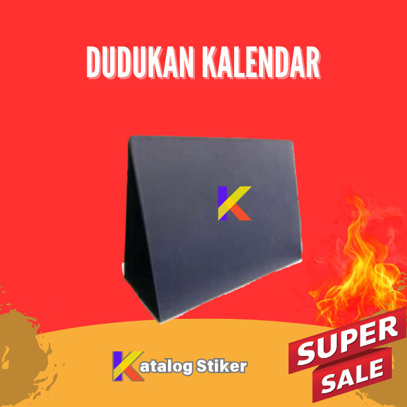 

Promo Dudukan Kalender - Segitiga Kalender Meja Potrait / Landscape Calendar Keren