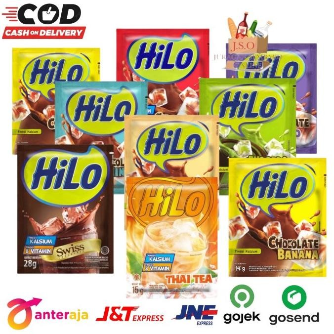 

Susu Hilo Tinggi Kalsium Vitamin Renceng isi 10 Nutrifood Chocolate Coklat Avocado Taro Hazelnut Banana Thai tea Choco Mint All Varian Rasa