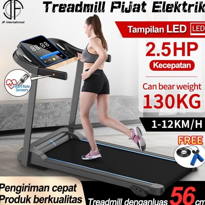 NEW PRODUK TREADMILL ELEKTRIK JF/TREADMILL MURAH/TREADMILL LISTRIK LIPAT RUMAH  