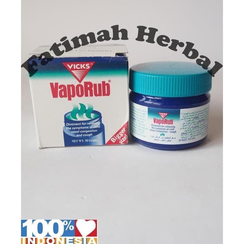 Balsem Vicks Vaporub Cold Arab 50 Gram