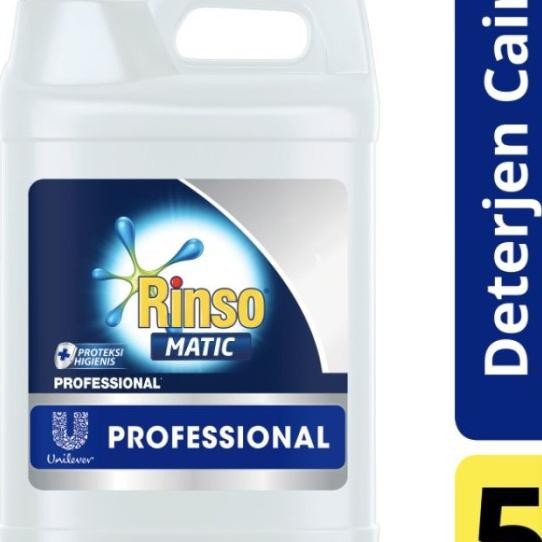 Detergen Rinso Matic Cair 5 Liter Ter