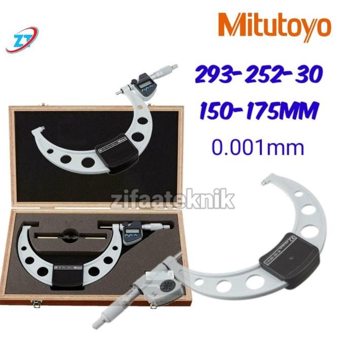 micrometer outside mitutoyo digital 150-175mm range 0.0001mm original