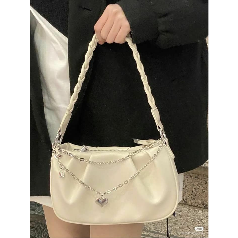 Shoulderbag Slempang Bahu Wnta Remaja Muat Banyak Sling Bag Perempuan Import Premium Taa Selempang W