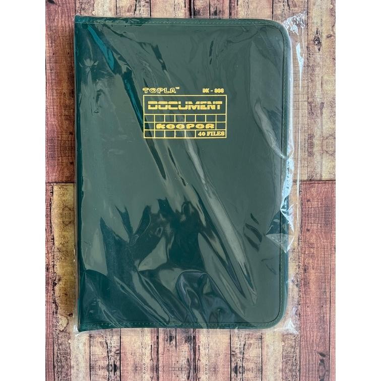 

PROMO Map Ijazah Resleting Kulit Anti Air Isi 20 40 60 Lembar F4 - Dokumen Keeper Topla Folio - Document Keeper - Tempat Ijasah eH-23