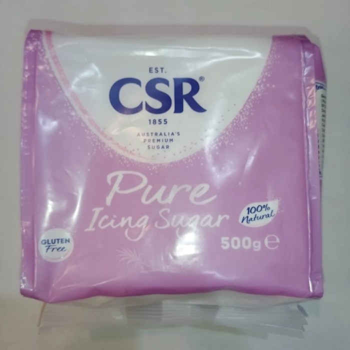 

CSR Premium Pure Icing Sugar 500g Gula Halus Baking Bake Kue