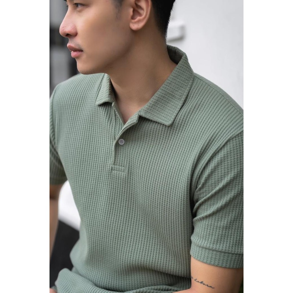 

Sha Waffle 2.0 Pastel Green / Hijau Pastel - Byblank Shp16