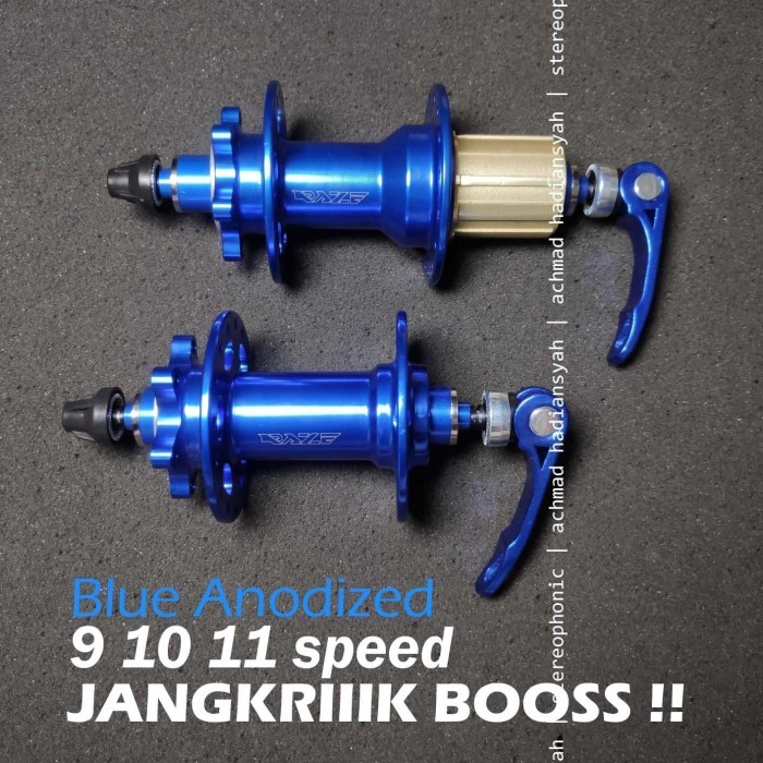 Ready Hub Freehub RAZE 32 Hole Black - Hub RAZE Freehub JANGKRIK 4 Bearing