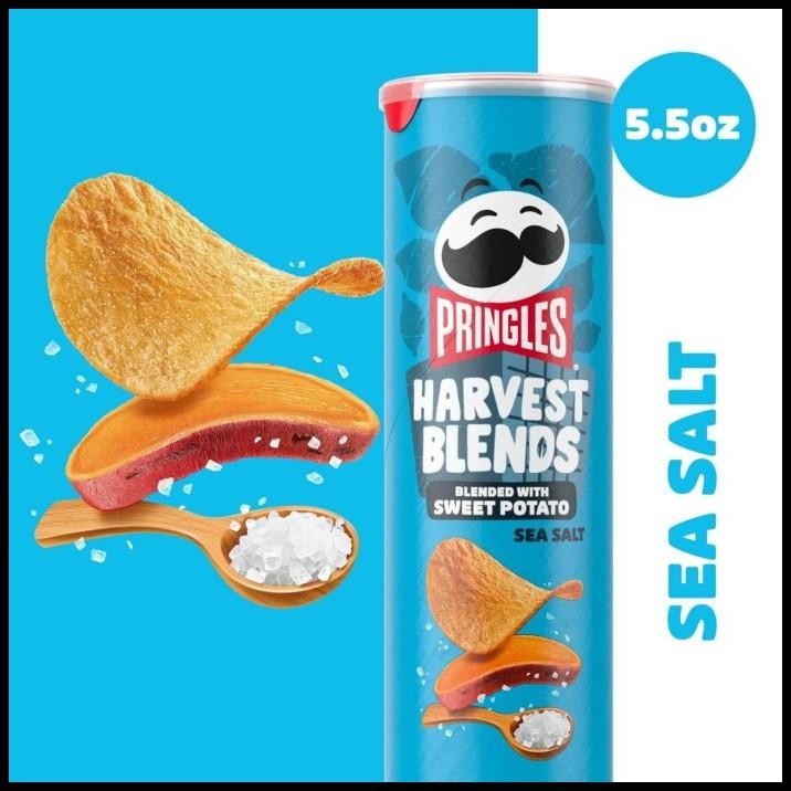

[5.5 Oz] Pringles Harvest Blends Potato Chips - Seasalt / Cheese / Bbq