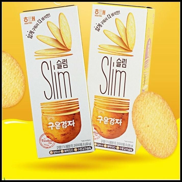 

Haitai Baked Potato Chips - Snack Kentang Panggang Korea