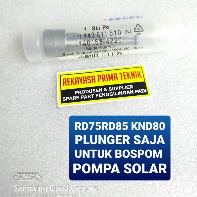 [RKS] RD85 PLUNGER PLUNYER BOSPOM POMPA SOLAR KUBOTA