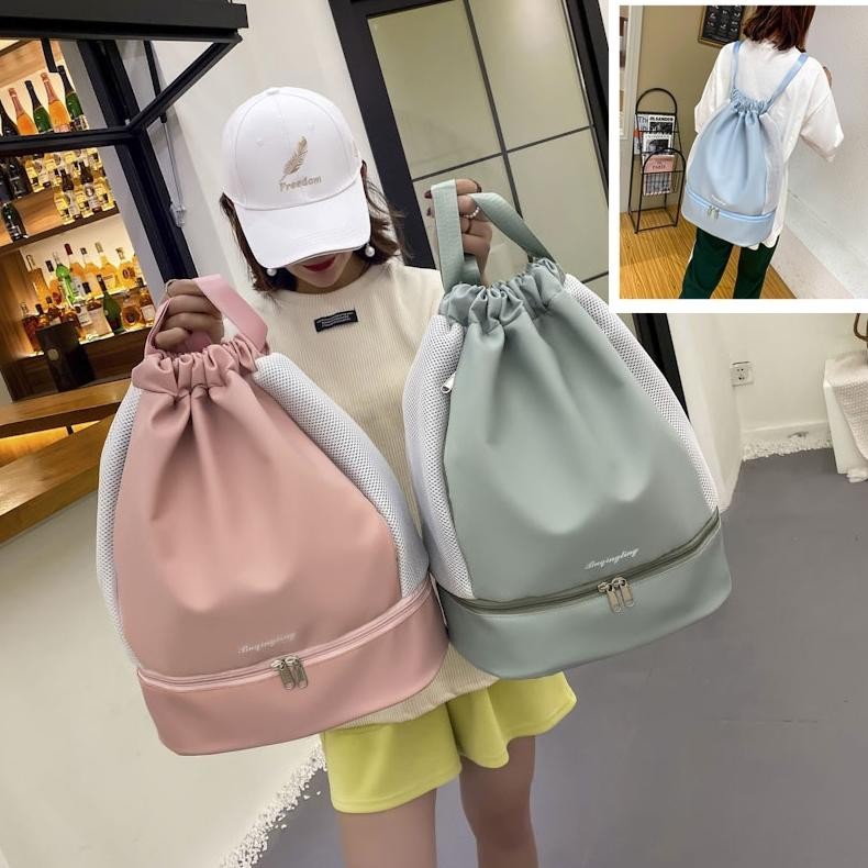 PROMO Tas Travel / Tas Duffel / Tas Olahraga / Backpack / Ransel  Gym Fitness Organizer / Fitness / 