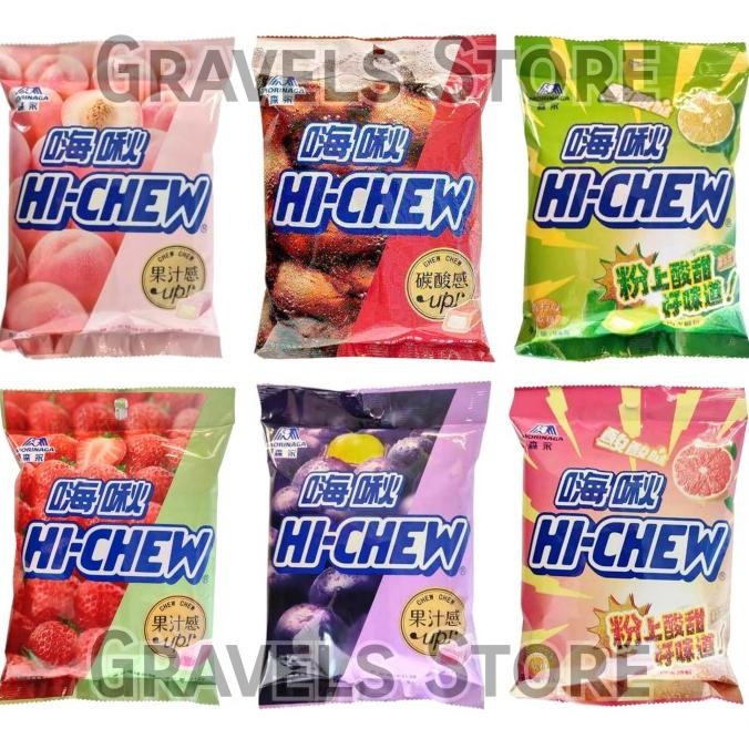 

[118gr] Morinaga Hi-Chew Chewy Candy / Hi Chew Soft Candy - Permen Lunak Jepang
