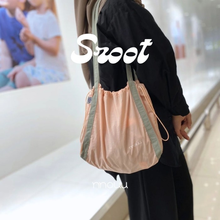 TERLENGKAP Nnouu SROOT Tote Bag Sling Bag Tas Serut Selempang Wanita