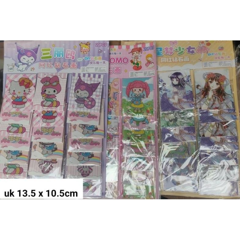 

Best Seller Diamond Painting Set 20Pc Lembaran Teplak Lebar Wd-54