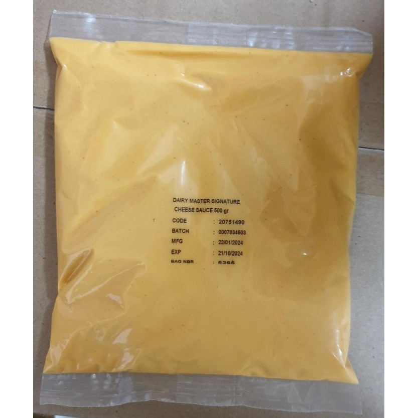

Sale Nacho Signature Cheese Sauce Dairy Master 500Gr Saus Keju Nachos Halal