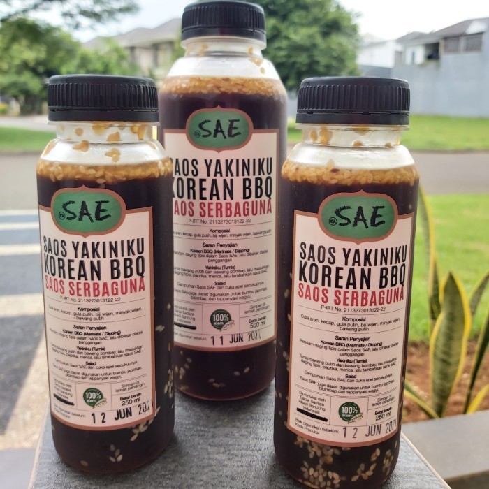

Sale Sae Sauce Yakiniku Korean Bbq 500 Ml - Marinade And Dipping Sauce