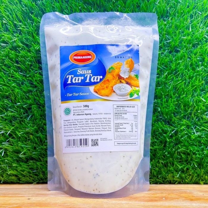 

Sale Prima Agung Saus Tartar 500 Gram / Saos Tar Tar Berkualitas / Halal