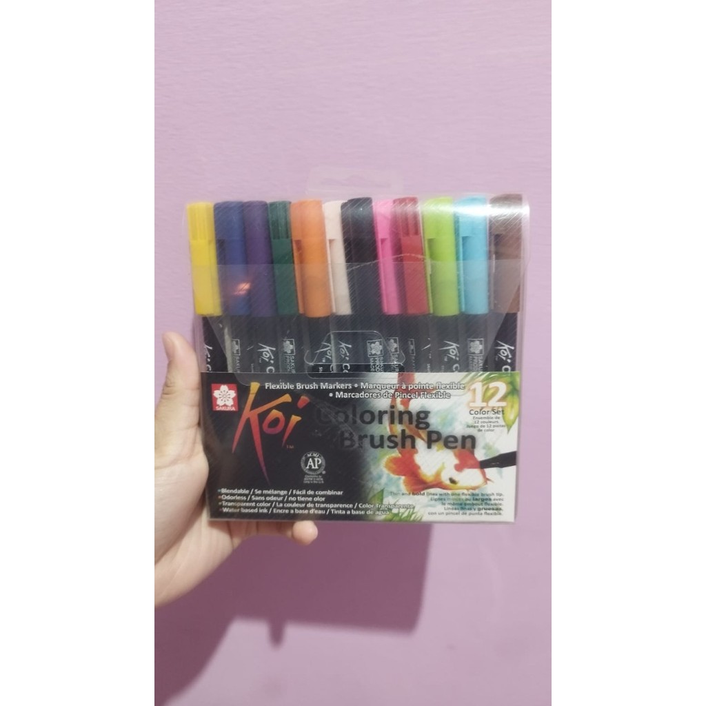 

Ba Koi Coloring Brush Pen (Sakura) Set 12 Original