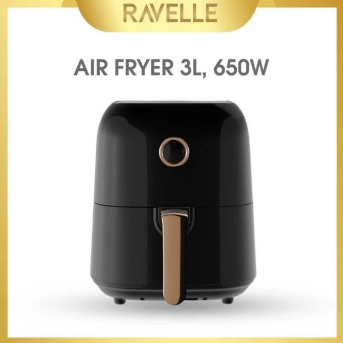 PROMO RAVELLE Air Fryer RAF 300 Menggoreng / Goreng Tanpa Minyak 3L Low Watt