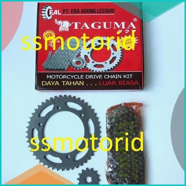 Paket Rantai Gir Gear set Girset Gir Rantai Motor Yamaha YZF R15 V3 1
